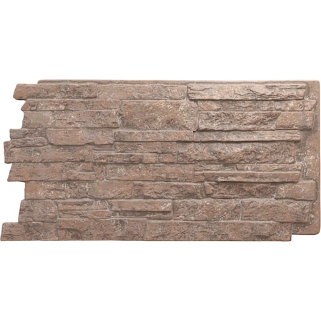 Acadia Ledge Stacked Stone, StoneWall Faux Stone Siding Panel